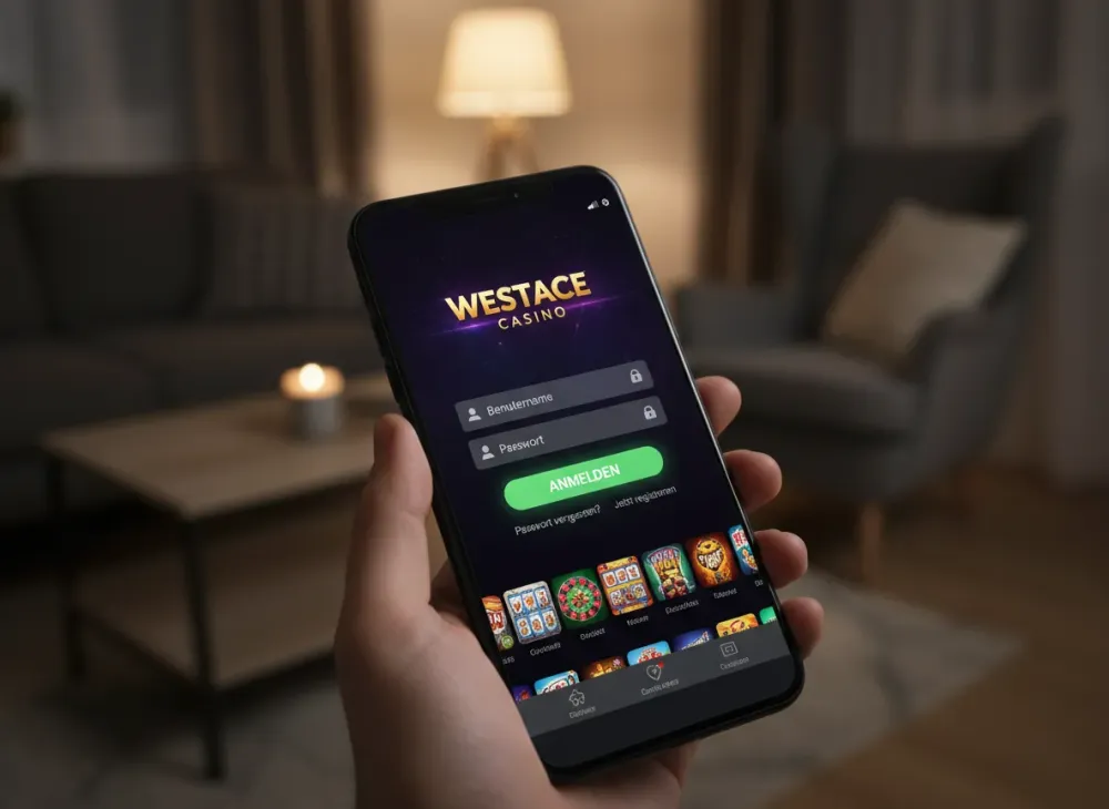 Anleitung zum Westace casino login und Kontozugang